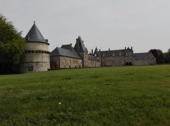 Randonnée Marche Saint-Gilles - St Gilles Château de Canisy - Photo