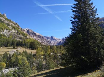 Tocht Stappen Vars - Cabane de Chalances. Val d'Escreins . 29/09/19 - Photo