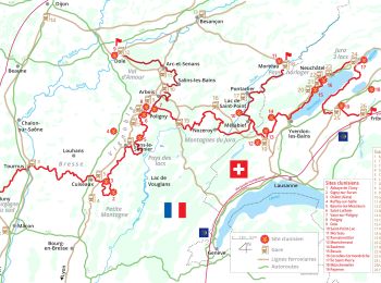 Trail Walking Morteau - Via Cluny: de Morteau (Montagnes du Jura) à Cluny (Bourgogne) - Photo