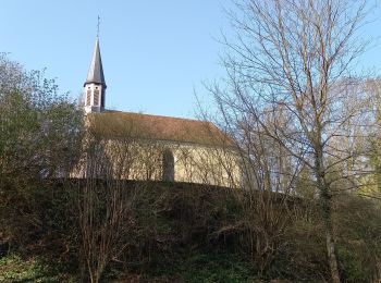 Tour Wandern Rouilly-Sacey - Sacey Resson 16,6km le 25.03.2022 - Photo