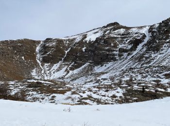Trail Snowshoes Entraunes - Le Sanguinerette - Photo