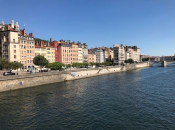 Tocht Stappen Lyon - Lyon Saône-Bellecour  - Photo