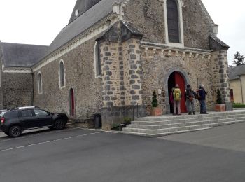 Tocht Stappen Saulges - Saulges -Grottes Margot - Moulins -  Oratoire de Saint-Ceneré - Photo
