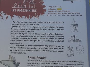 Trail Walking Labastide-Gabausse - Le sentier des pigeonniers Labastide Gabausse - Photo