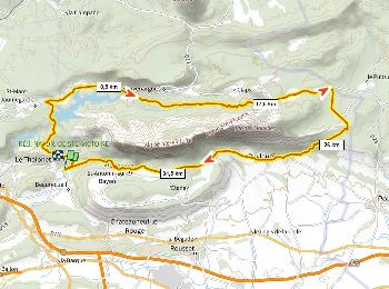 Trail Mountain bike Beaurecueil - Tour de Ste Victoire D+920m au plus court  - Photo
