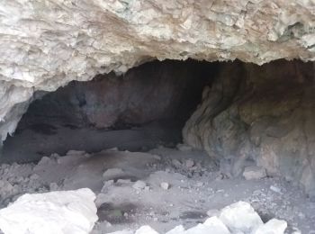 Randonnée Marche Méjannes-le-Clap - grotte BAUME des italiens  - Photo