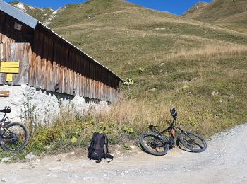 Trail Mountain bike Aime-la-Plagne - tour du cormet rosselend - Photo
