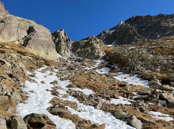 Tour Schneeschuhwandern Saint-Martin-Vésubie - Cime du Mercantour  2 - Photo