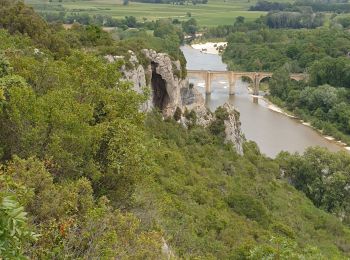 Tocht Stappen Sainte-Anastasie - Gorges du Gardon - Photo
