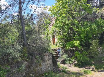 Tour Wandern Saint-Chinian - rando st chinian notre dame de Nazareth chemin de croix et moulin  - Photo