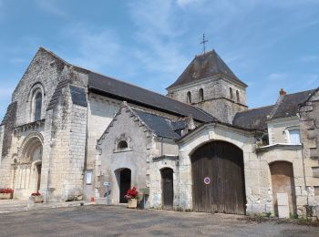 Tocht Stappen Parçay-sur-Vienne - Parçay-sur-Vienne - 10.8km 40m 2h15 - 2018 03 11 - Photo