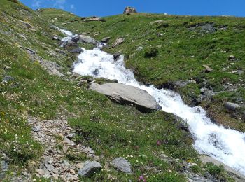 Randonnée Marche Val-Cenis - Le Collet - refuge de Vallombrun - la pierre aux pieds - Photo