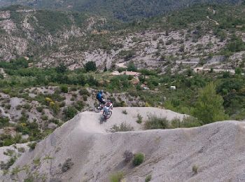 Tour Mountainbike L'Escarène - escarene->baisse de croix->savel->cime d'aurieras->plan de linea->escarene - Photo