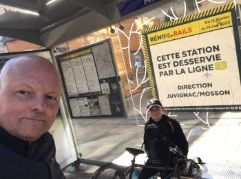 Trail Hybrid bike Montpellier - CioL & Manon  - Photo
