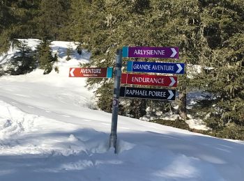 Trail Cross-country skiing Hauteluce - Les Saisies- Grande Aventure -Évasion -20km- 5h - Photo