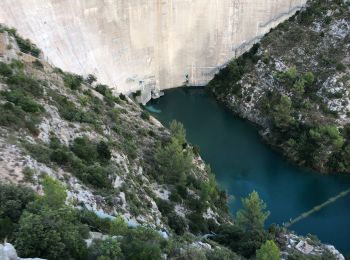 Randonnée Marche Saint-Marc-Jaumegarde - Le barrage de bilobé - Photo