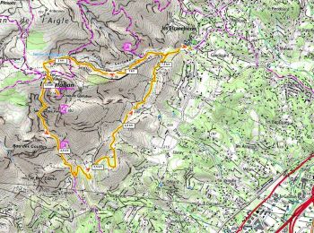 Tour Wandern Roquevaire - Garlaban 550m+ boucle depuis Lascour - Photo