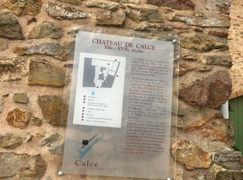 Percorso Marcia Baixas - j’ai as : Ch.Sté Catherine -Calce (château) - Photo