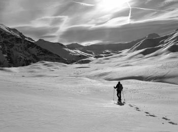 Tocht Sneeuwschoenen Orcières - Orcières - Télémix de Rocherousse - Plateau de Jujal - Chalet Joubert - Station - Photo