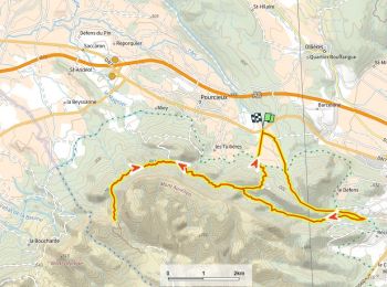 Tour Mountainbike Pourcieux - Balcon Aurélien 670m+ - Photo