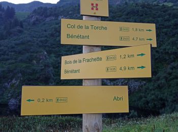 Tocht Trail Cevins - lac des Cornaches  - Photo