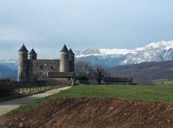 Randonnée Marche nordique Jarrie - Reconnaissance d'une MN au départ du Château de Bon Repos - Photo
