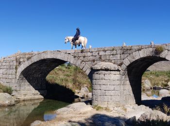Trail Horseback riding Vialas - 2022-09-21 Rando CVA Lozere Mas de la Barque Boucle Pont du Tarn - Photo