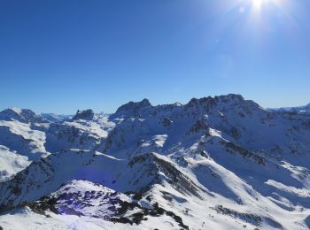 Tour Skiwanderen Valmeinier - Sandonière couloir Ouest - Photo