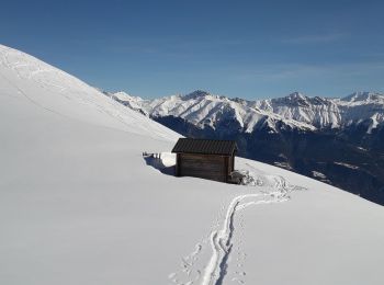 Tour Schneeschuhwandern Fontcouverte-la-Toussuire - la Toussuire  - cret Morandet -le grand Truc  - Photo