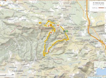 Trail Mountain bike Cadolive - Grand Puech par la Fève  D+870m - Photo