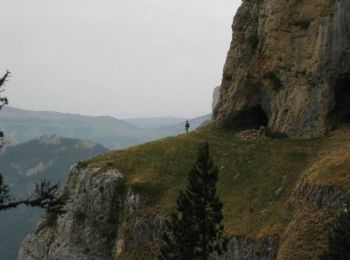 Randonnée Marche Romeyer - La vire du Rocher des Heures - Photo