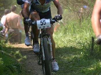 Tocht Mountainbike Valdrôme - Raid VTT Les Chemins du Soleil 2007 - Rando jour 2 - Photo