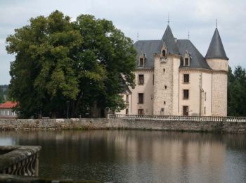 Randonnée Marche Nieul - Autour des étangs -Château de Nieul - Photo