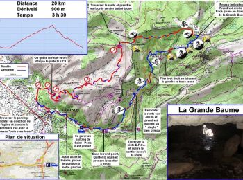 Excursión Bici de montaña Gémenos - Gémenos - La Grande Baume - Photo