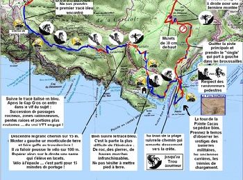 Trail Mountain bike Marseille - Gardiole - Chaudronniers - Photo