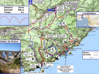 Tocht Mountainbike Le Rove - L'Estaque - L'Erévine - Photo