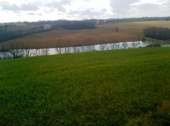 Tocht Stappen Azas - Les chemins d'Azas à Lugan - Photo