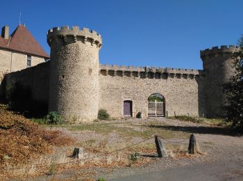 Tocht Noords wandelen Aigueperse - Château de la Roche  - Photo