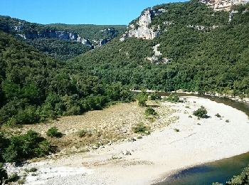 Trail Walking Saint-Remèze - Ardèche jour 2 - Sentier des gorges aval V2 - Photo