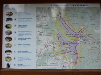 Percorso Marcia Renaison - Barrages de Renaison, Lavoine, Combegrand, La Tâche - Photo