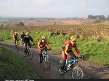 Tour Mountainbike Dinozé - Espace VTT FFC Chemins du Pays d'Epinal, Coeur des Vosges - circuit n°101 - La Houaye - Photo