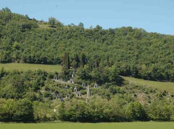 Randonnée Marche Montégut-Plantaurel - Chemin du Piémont Pyrénéen - du château de la Hille à la Grausse - Photo