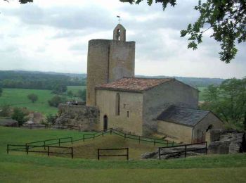 Trail Cycle Foix -  Vals en plaine de Pamiers - Foix - Photo