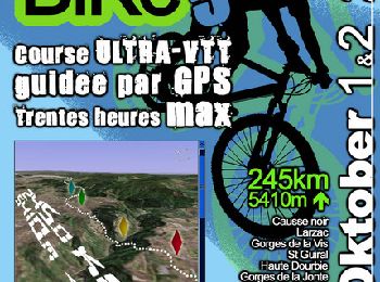 Trail Mountain bike Mostuéjouls - Geobike Ultra VTT - édition 2011 - Photo