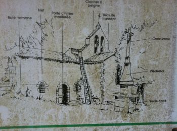 Tour Wandern Châteauneuf-les-Bains - La chapelle Saint Valentin - Chateauneuf les Bains - Photo