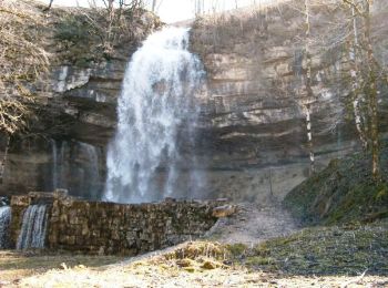 Trail Walking Menétrux-en-Joux - Le Hérisson et ses cascades - Photo
