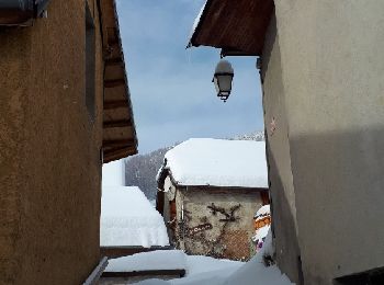 Tocht Sneeuwschoenen Huez - Alpe d'Huez - Village d'Huez - Photo