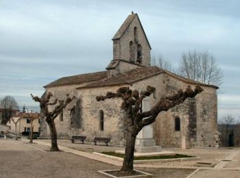 Trail Walking Loubès-Bernac - Loubès-Bernac, vers l'église de St-Nazaire - Pays du Dropt - Photo
