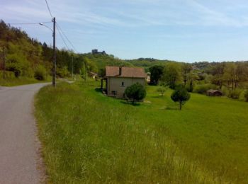 Tour Wandern Sauveterre-la-Lémance - Sauveterre-la-Lémance, vers le hameau de la Ville - Pays de la vallée du Lot - Photo
