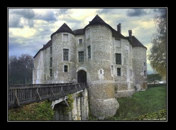 Randonnée Marche Harcourt - Circuit de l'ancienne abbaye du parc - Harcourt - Photo